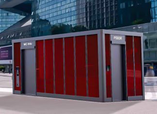 Soluții adecvate pentru zonele cu trafic pietonal ridicat - toaletele publice automate